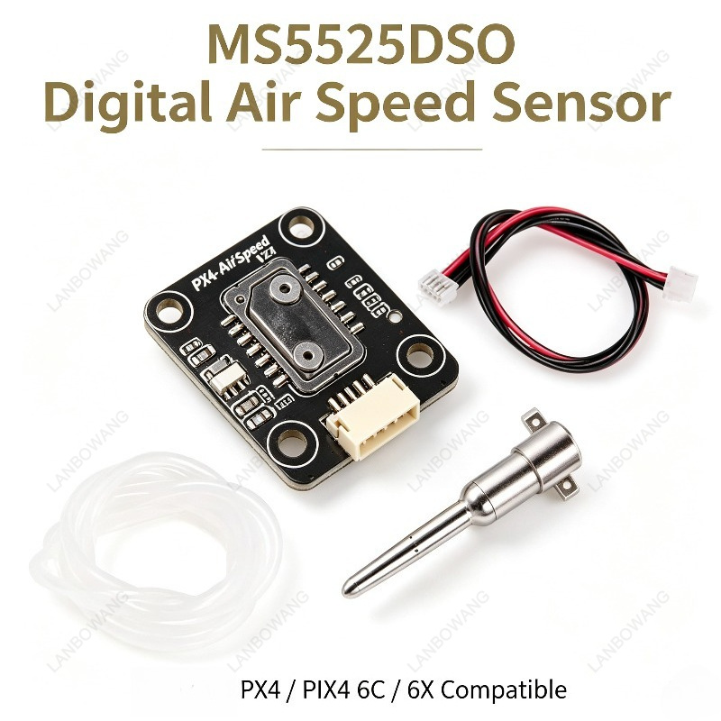 Drone Kit Hexacopter - Holybro Digital Air Speed Sensor MS5525DSO,
