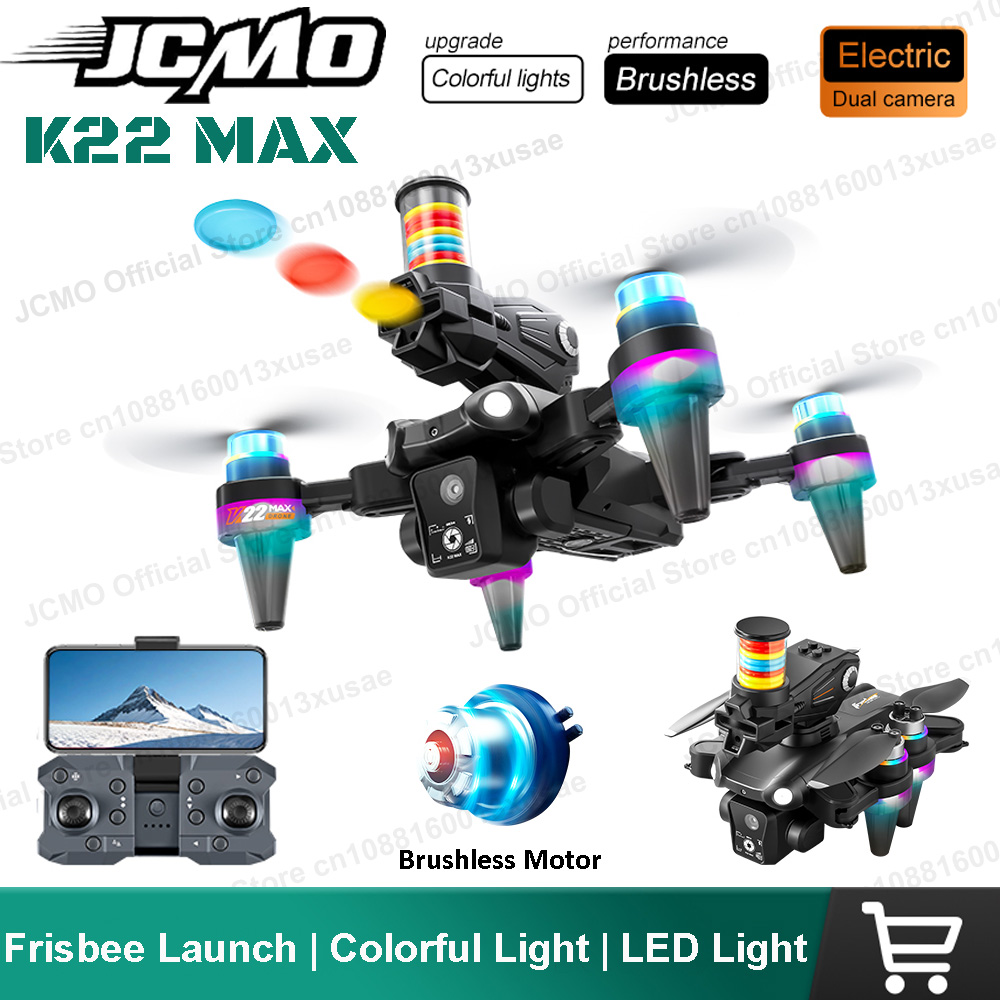 JCMO K22 MAX Frisbee Launch Dr - Drone Kit Professional review and price